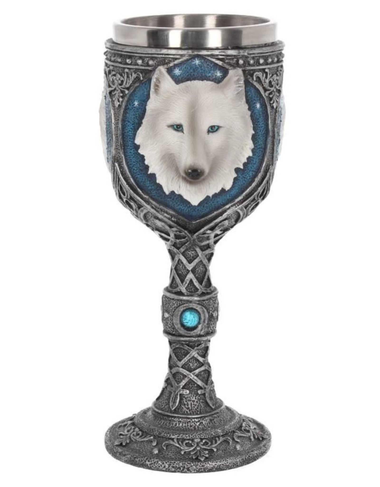 Alator Giftware & Lifestyle - Wolf Goblet Ghost Wolf