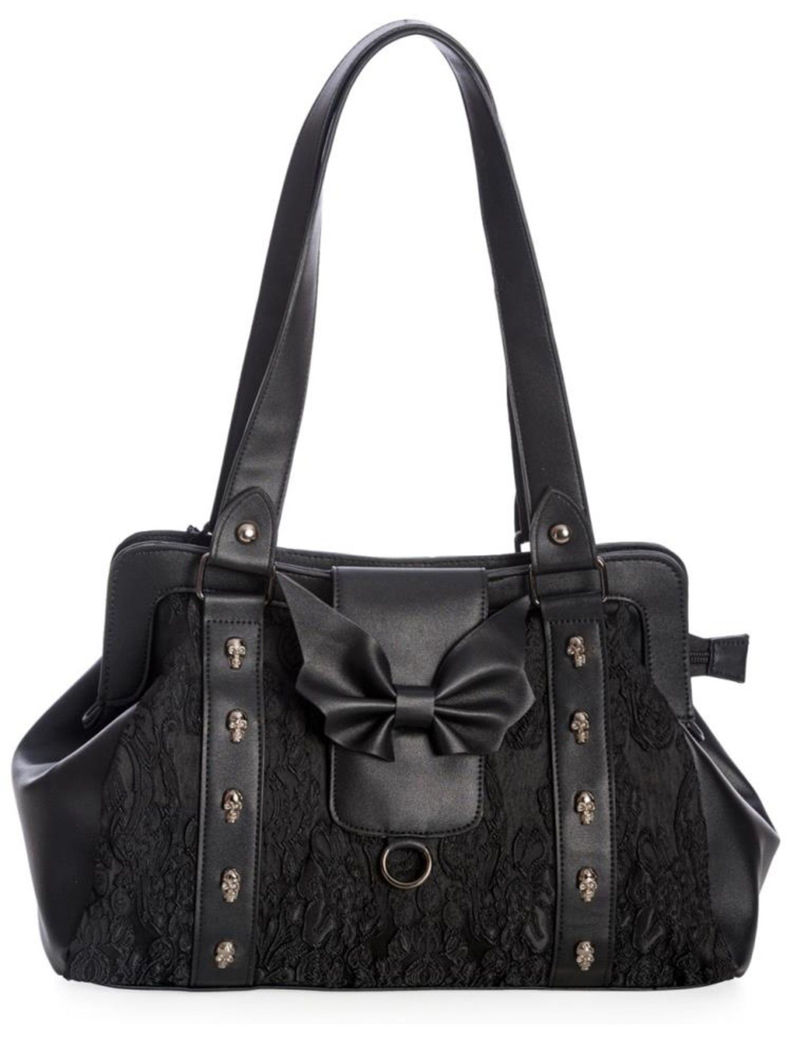 Banned Gothic bags Steampunk bags - Banned Maplesage Gothic Handbag black