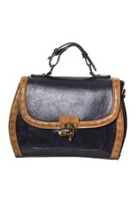 Banned Steampunk bags Gothic bags - Banned Stevie Steampunk handbag Dark blue