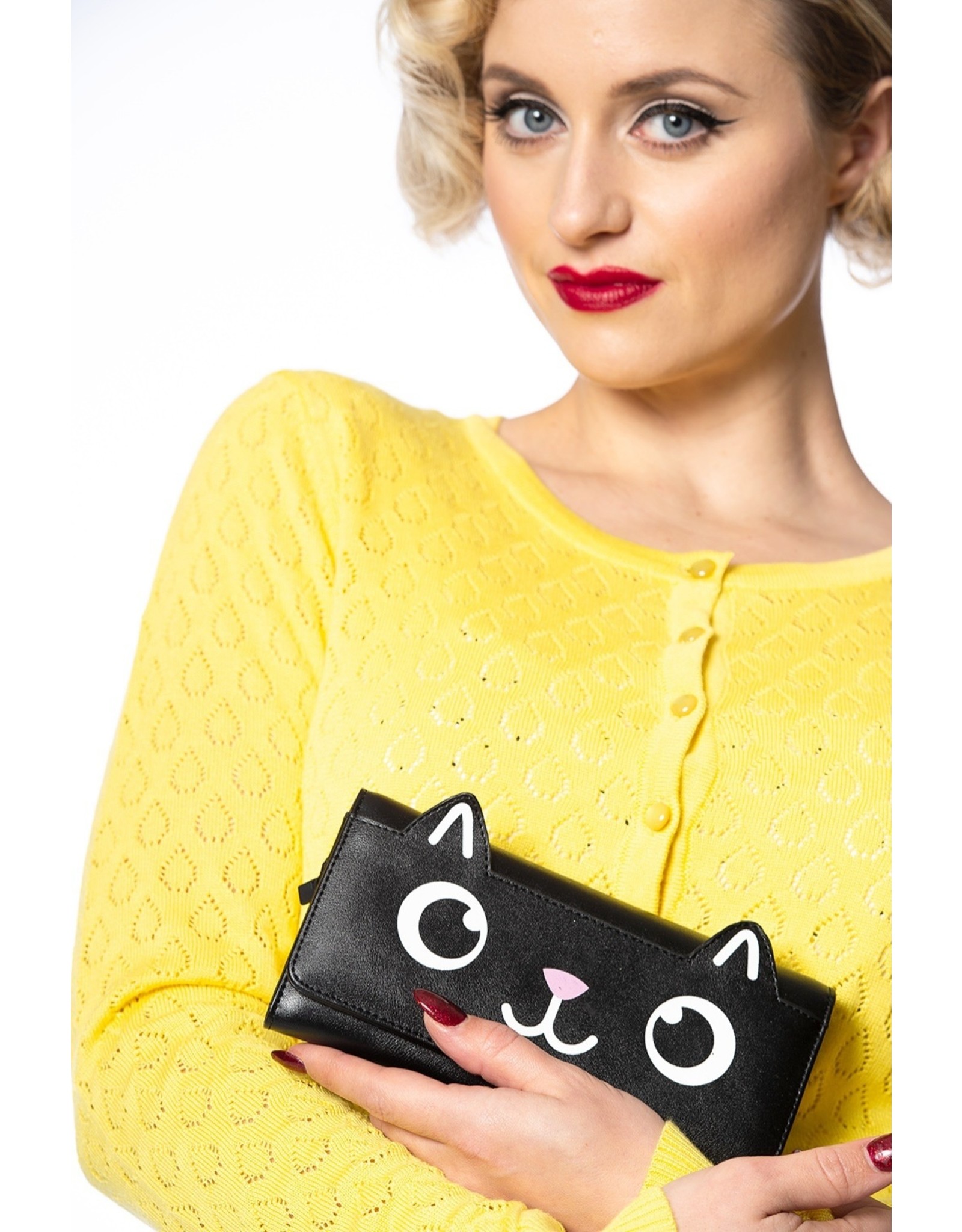 Banned Fantasy wallets and purses - Onix Wallet with Cat's Head