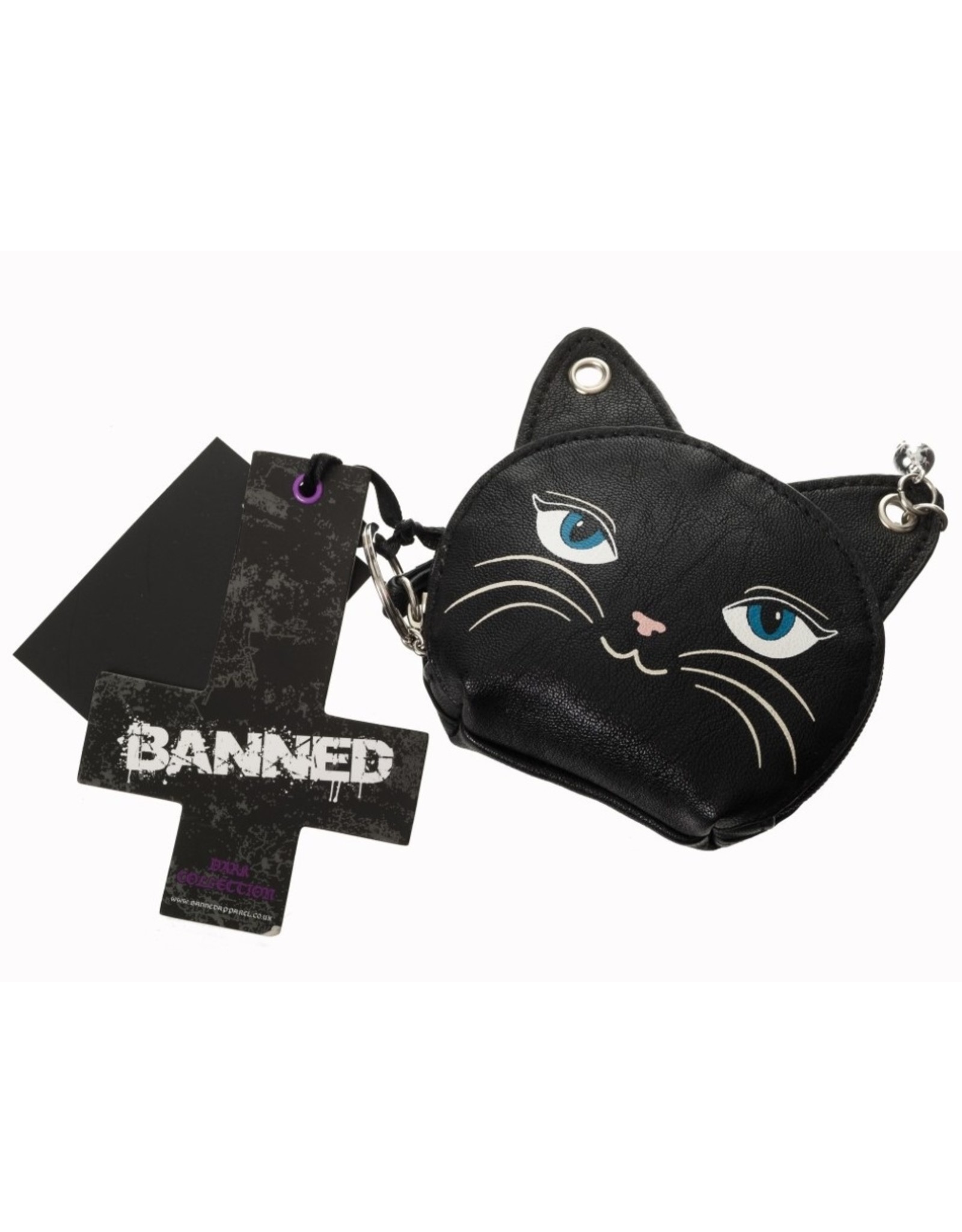 Banned Fantasy wallets and Purses - Feminine Feline Coin Purse