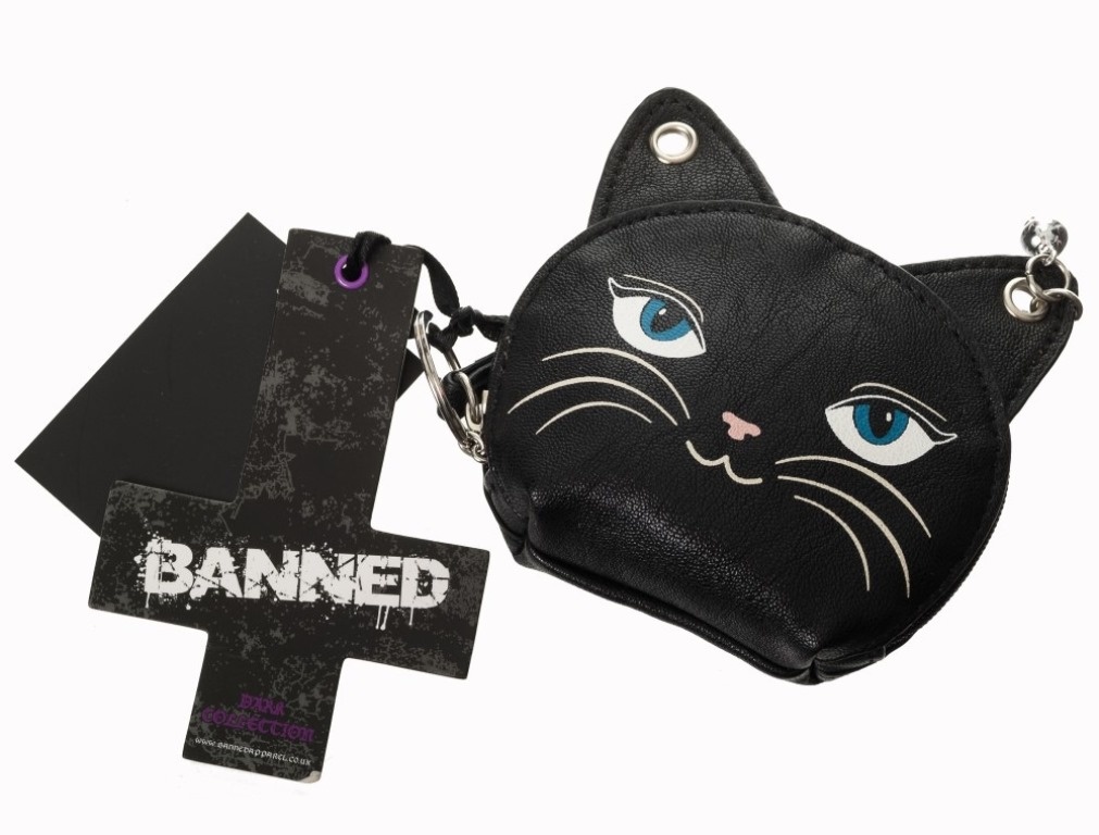 Banned Feminine Feline Coin Purse | Boutique Trukado - Bags Boutique Trukado