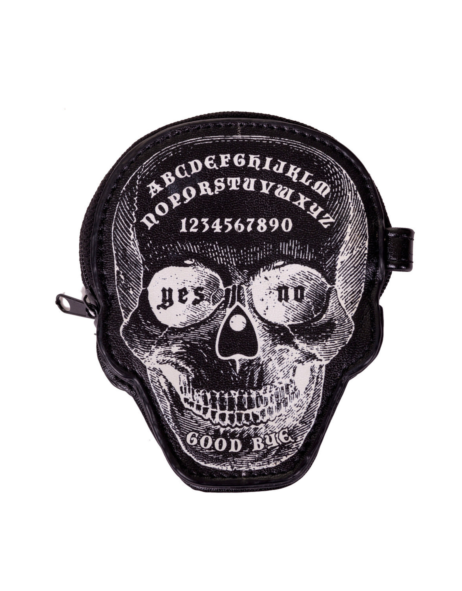 Banned Gothic wallets and Purses - Power Trip Skull Ouija Coin Purse