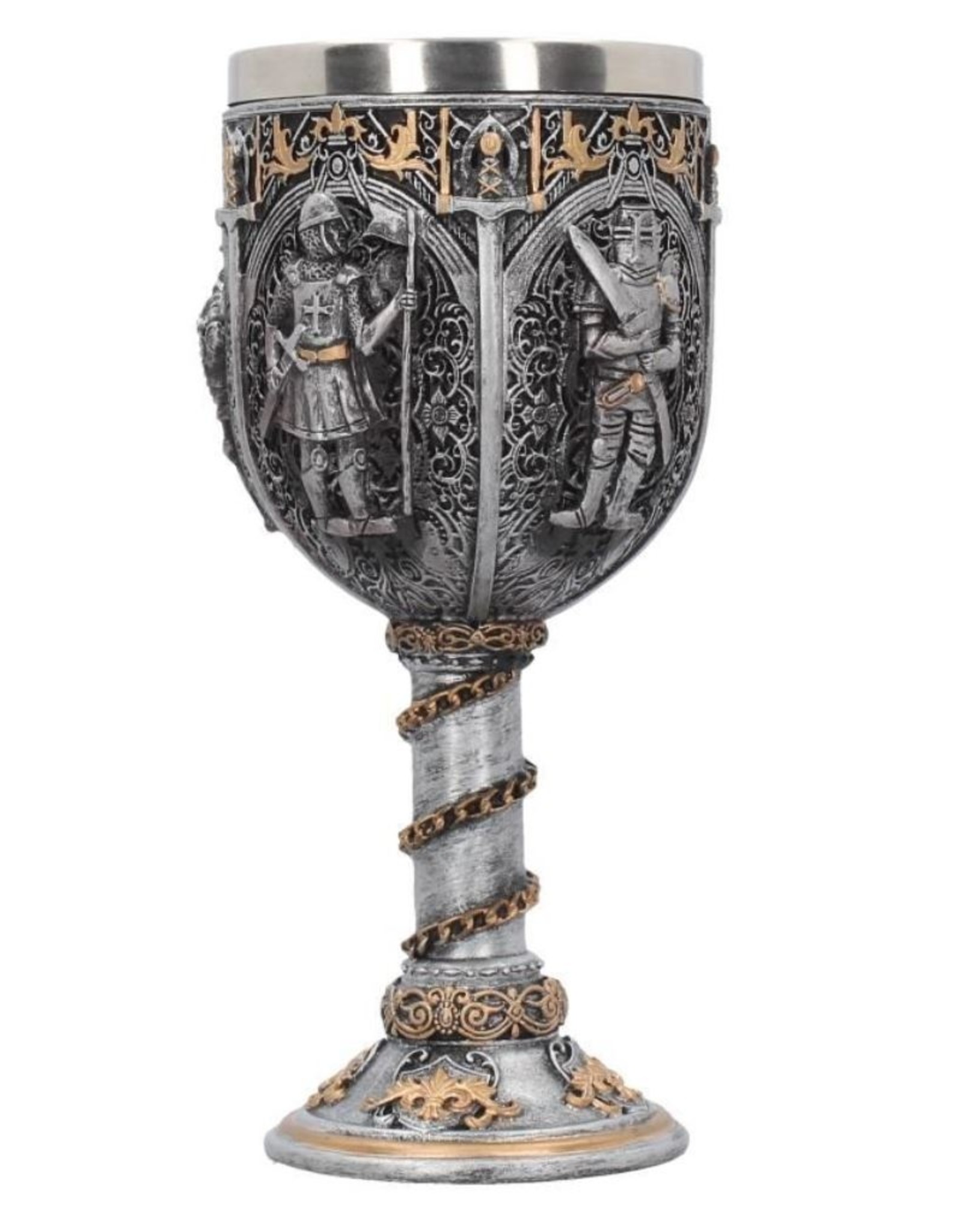 NemesisNow Tankards and Goblets - Medieval Knight Goblet 17.5cm