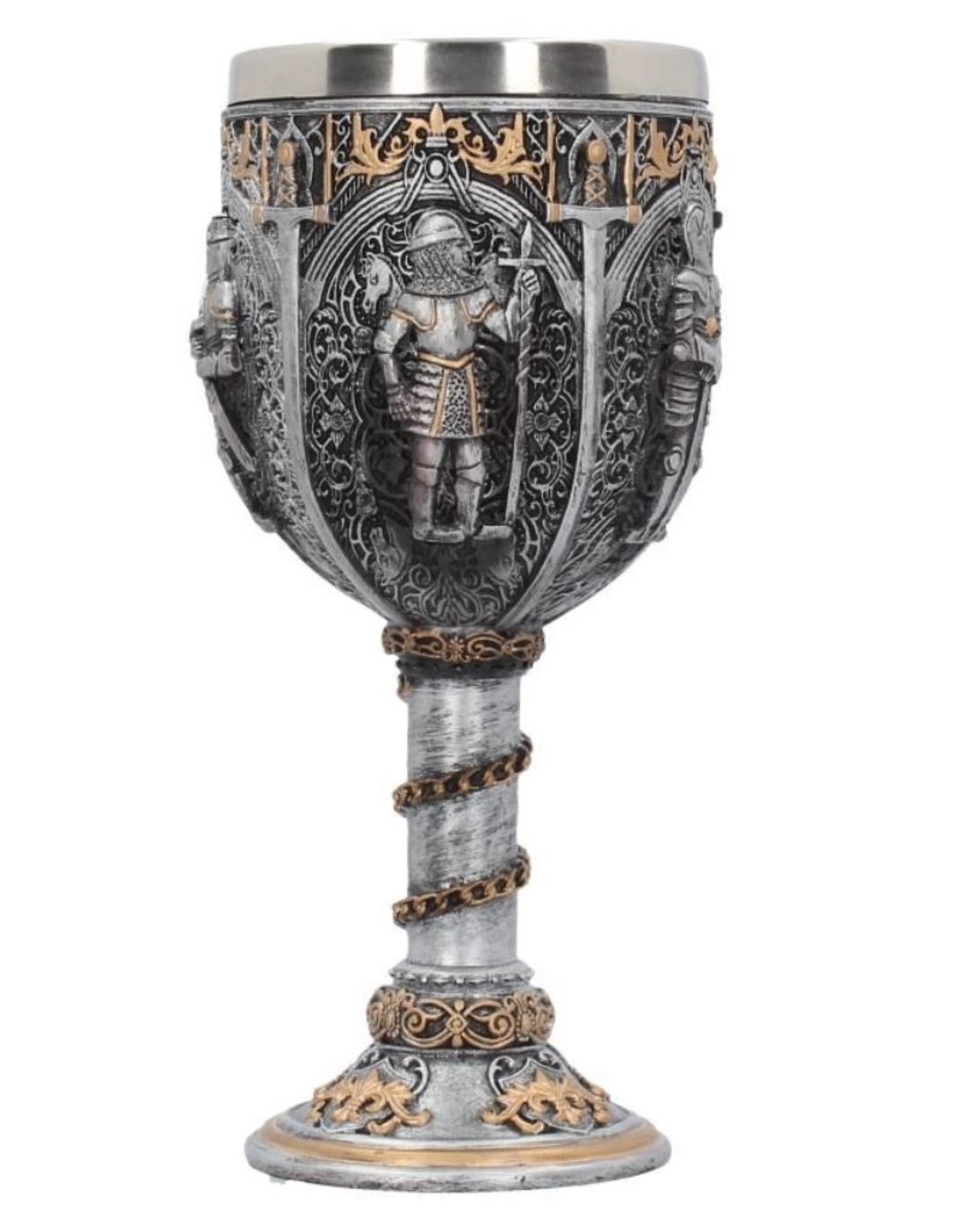 NemesisNow Tankards and Goblets - Medieval Knight Goblet 17.5cm