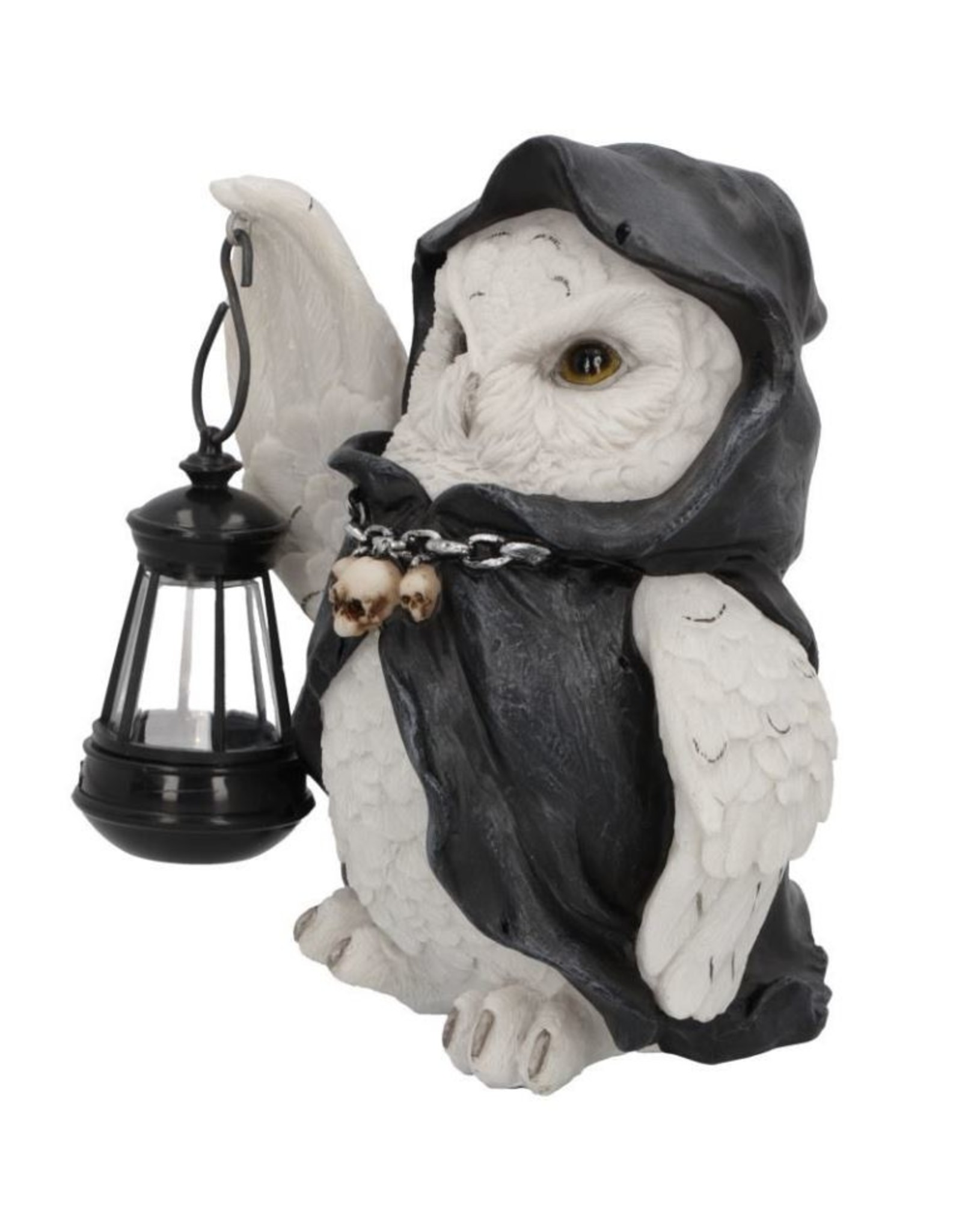 Alator Giftware & Lifestyle - Reapers Flight Lantern Grim Reaper Owl Figurine 17cm