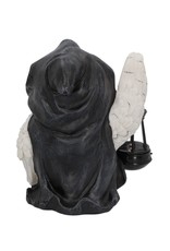 Alator Giftware & Lifestyle - Reapers Flight Lantern Grim Reaper Owl Figurine 17cm