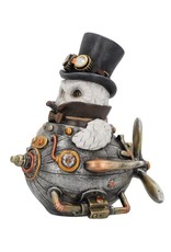 Alator Giftware & Lifestyle - Avian Invention Steampunk Uil Beeldje 14.5cm