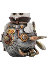 Alator Giftware & Lifestyle - Avian Invention Steampunk Uil Beeldje 14.5cm