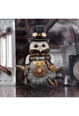 Alator Giftware & Lifestyle - Avian Invention Steampunk Uil Beeldje 14.5cm