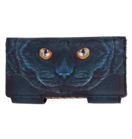 NemesisNow Guardian Cat Embossed Purse Black Cat