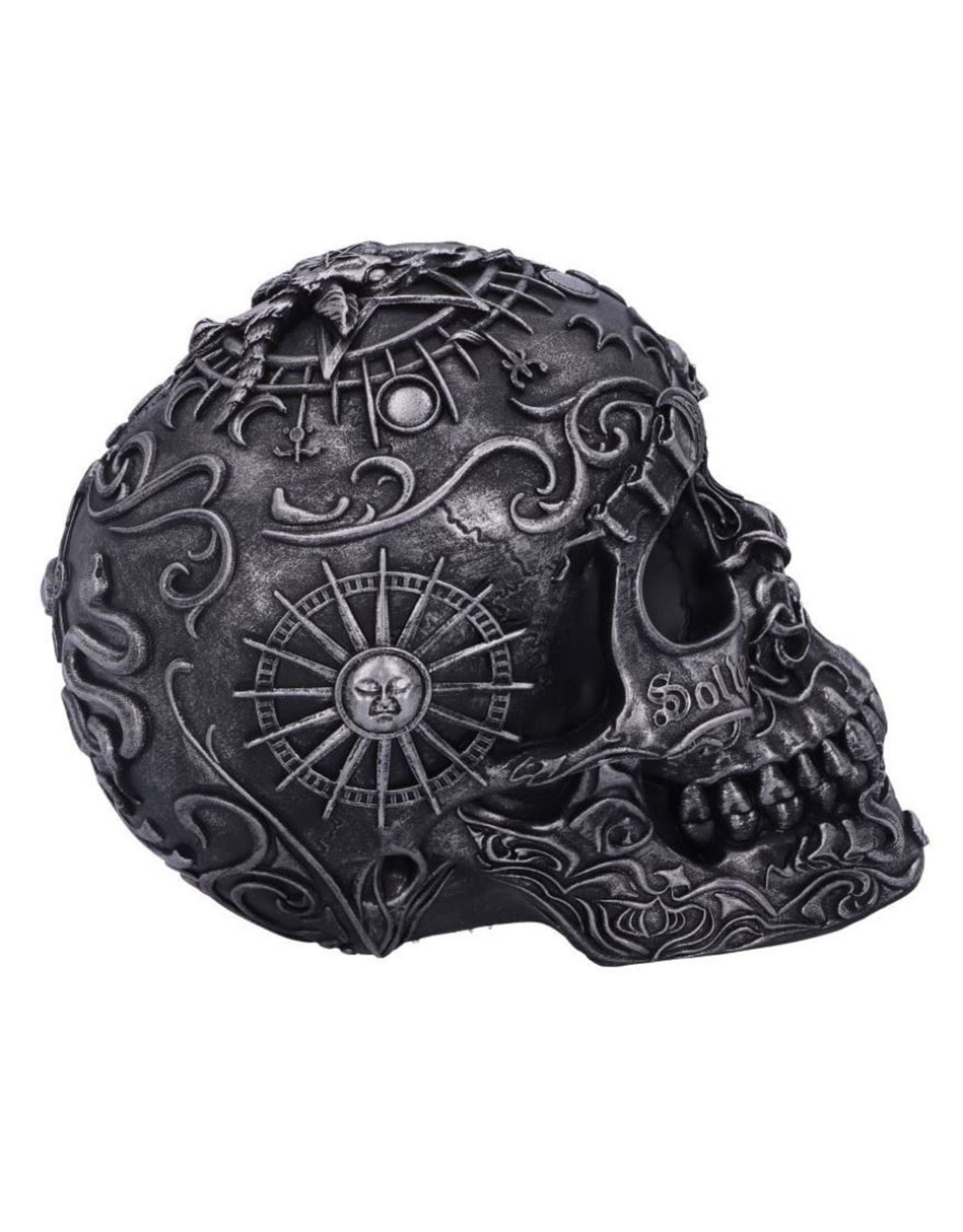 NemesisNow Giftware Figurines Collectables - Baphomet's Worship Skull 19,5cm