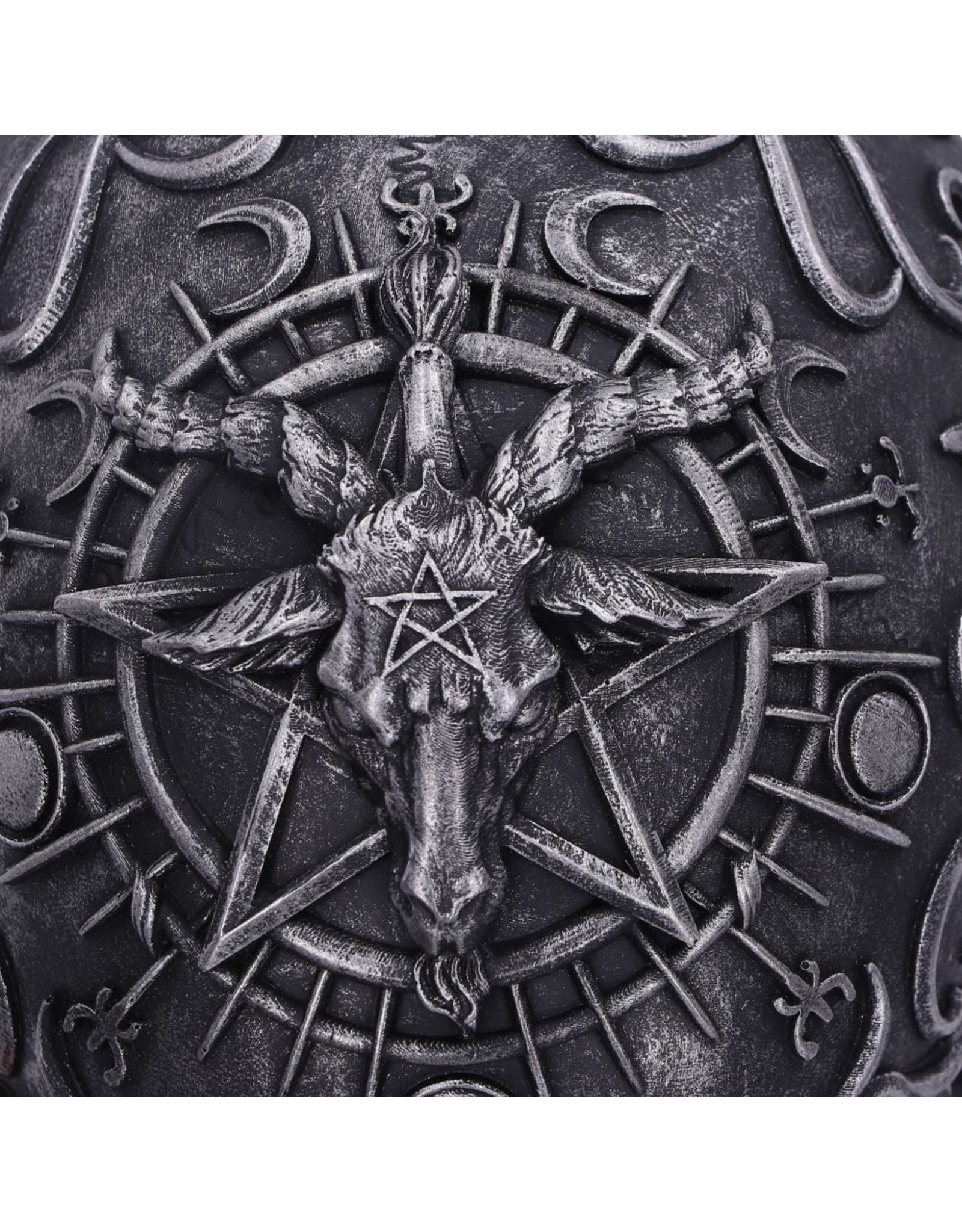 NemesisNow Giftware Figurines Collectables - Baphomet's Worship Skull 19,5cm