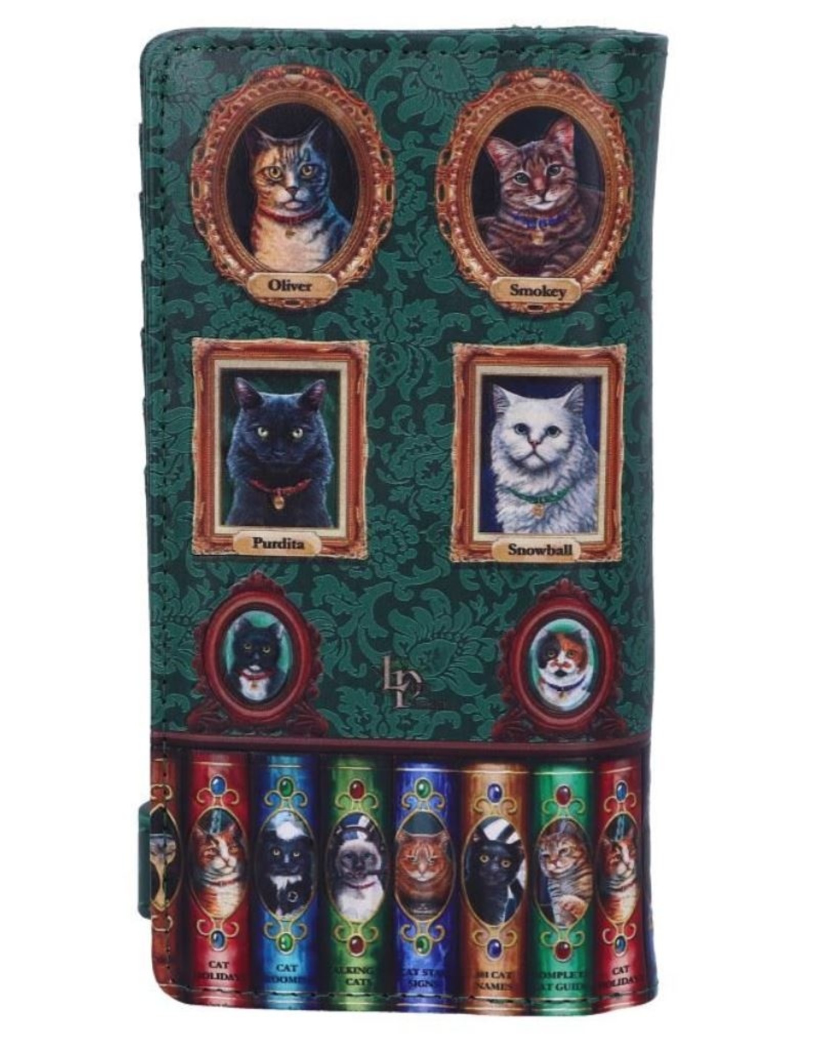 NemesisNow Fantasy portemonnees - Mad About Cats Relief Portemonnee Lisa Parker
