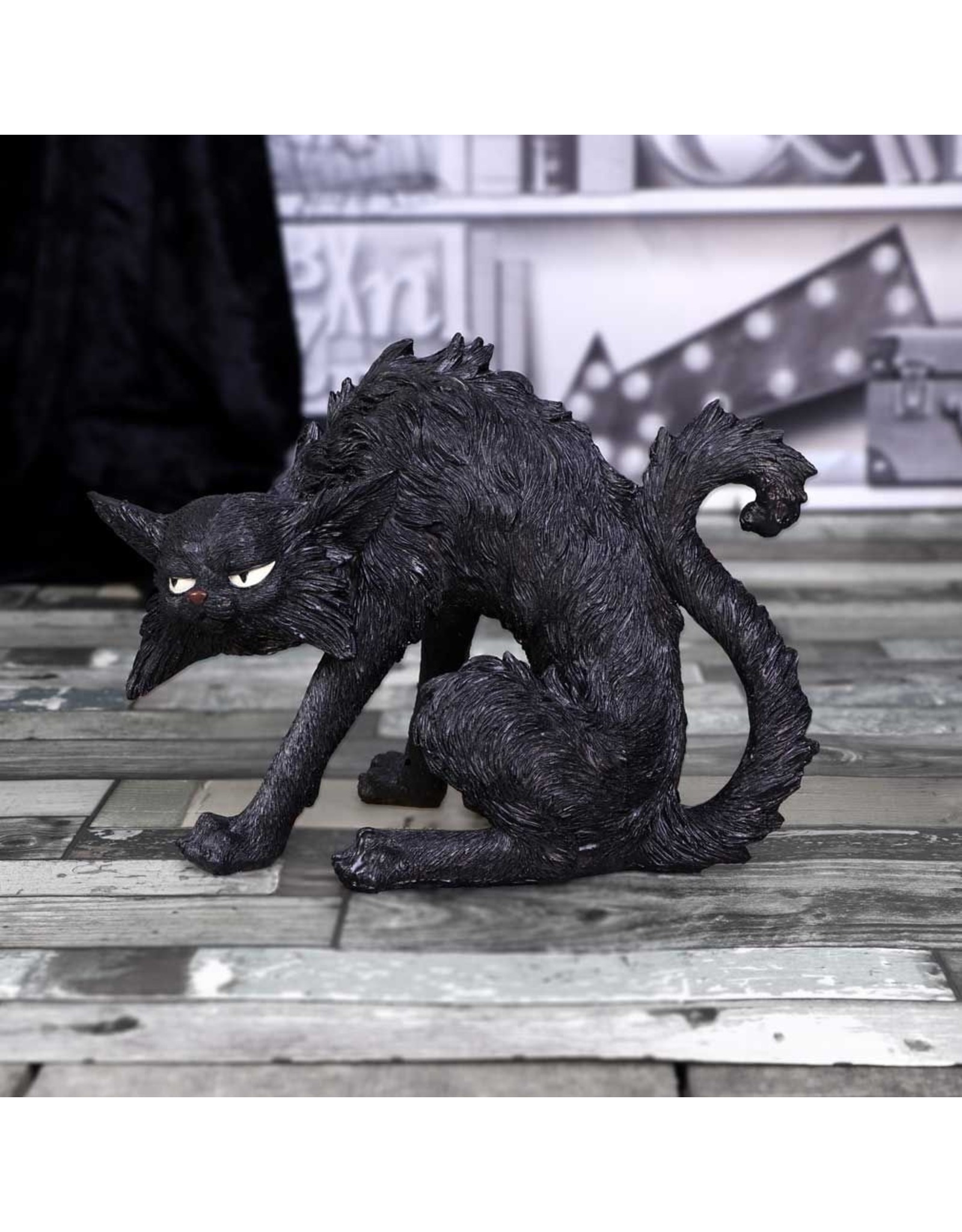 Alator Giftware & Lifestyle  - Black Cat Witches Familiar Figure Spite (Small )