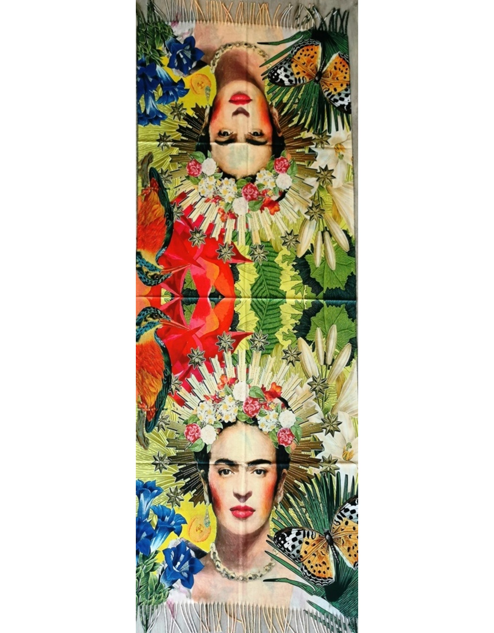 Trukado Miscellaneous - Frida Kahlo Shawl-Wraparound  180cm x 70cm