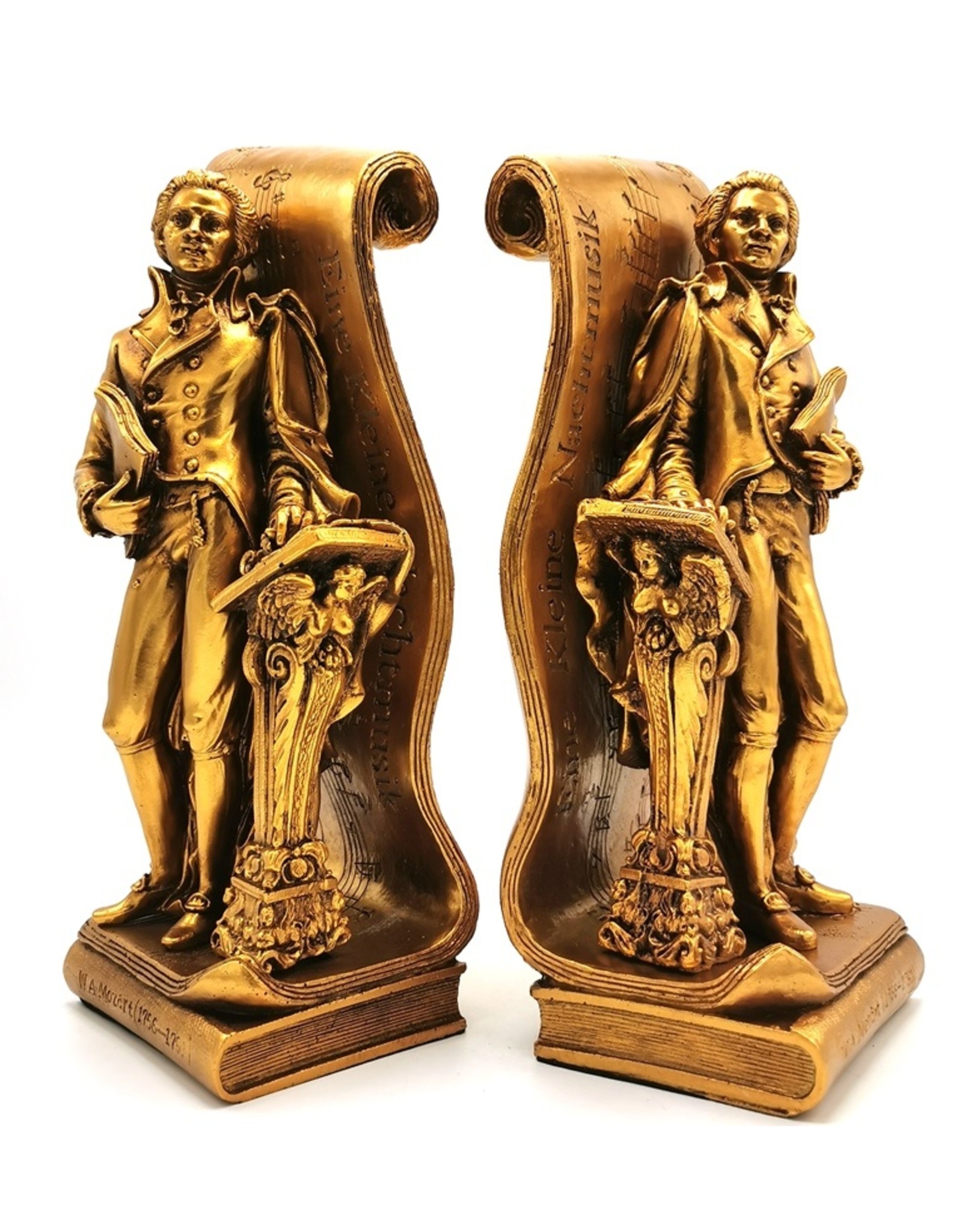 Barok Giftware & Lifestyle - Mozart Bookends Baroque style set of 2