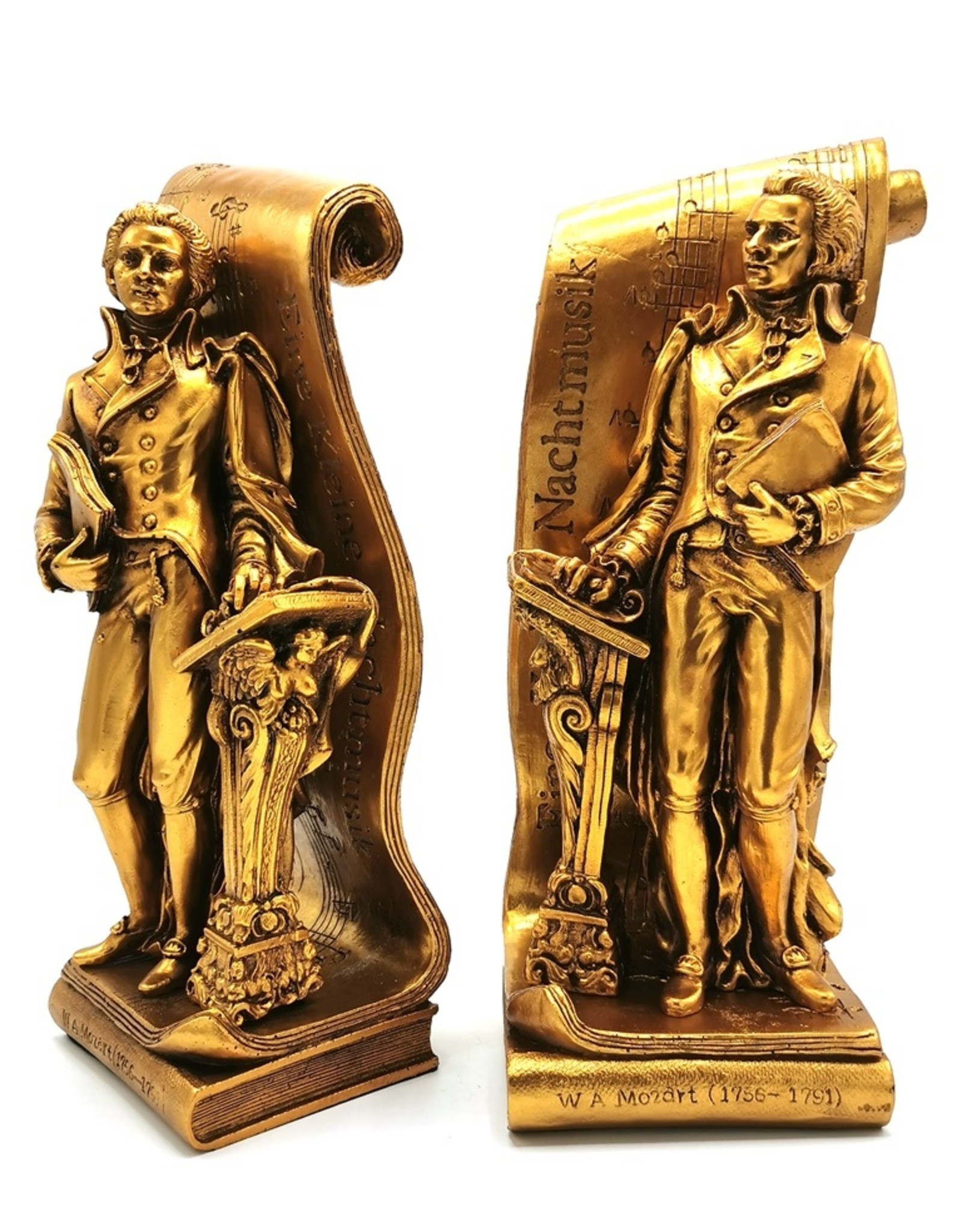 Barok Giftware & Lifestyle - Mozart Bookends Baroque style set of 2