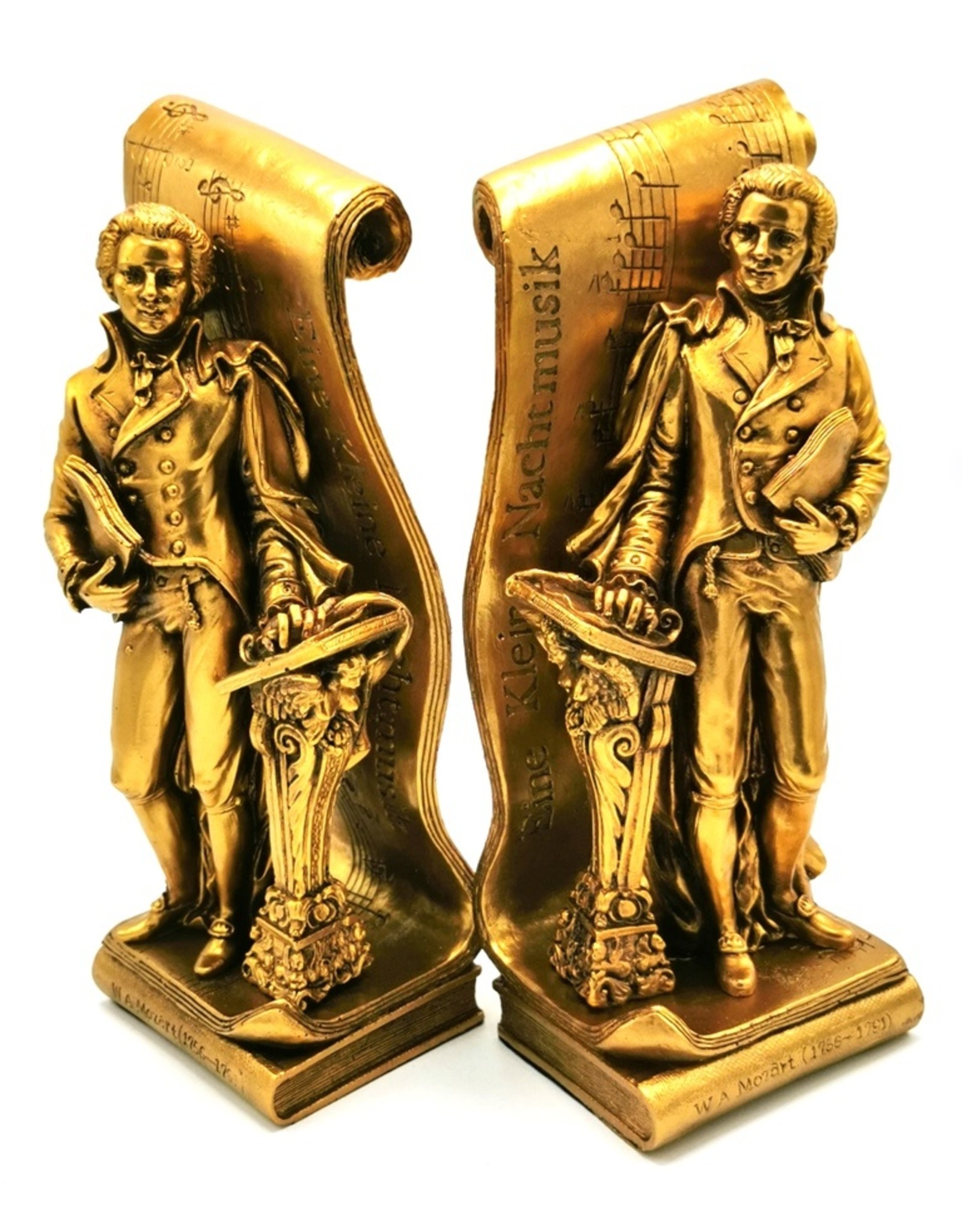 Barok Giftware & Lifestyle - Mozart Bookends Baroque style set of 2