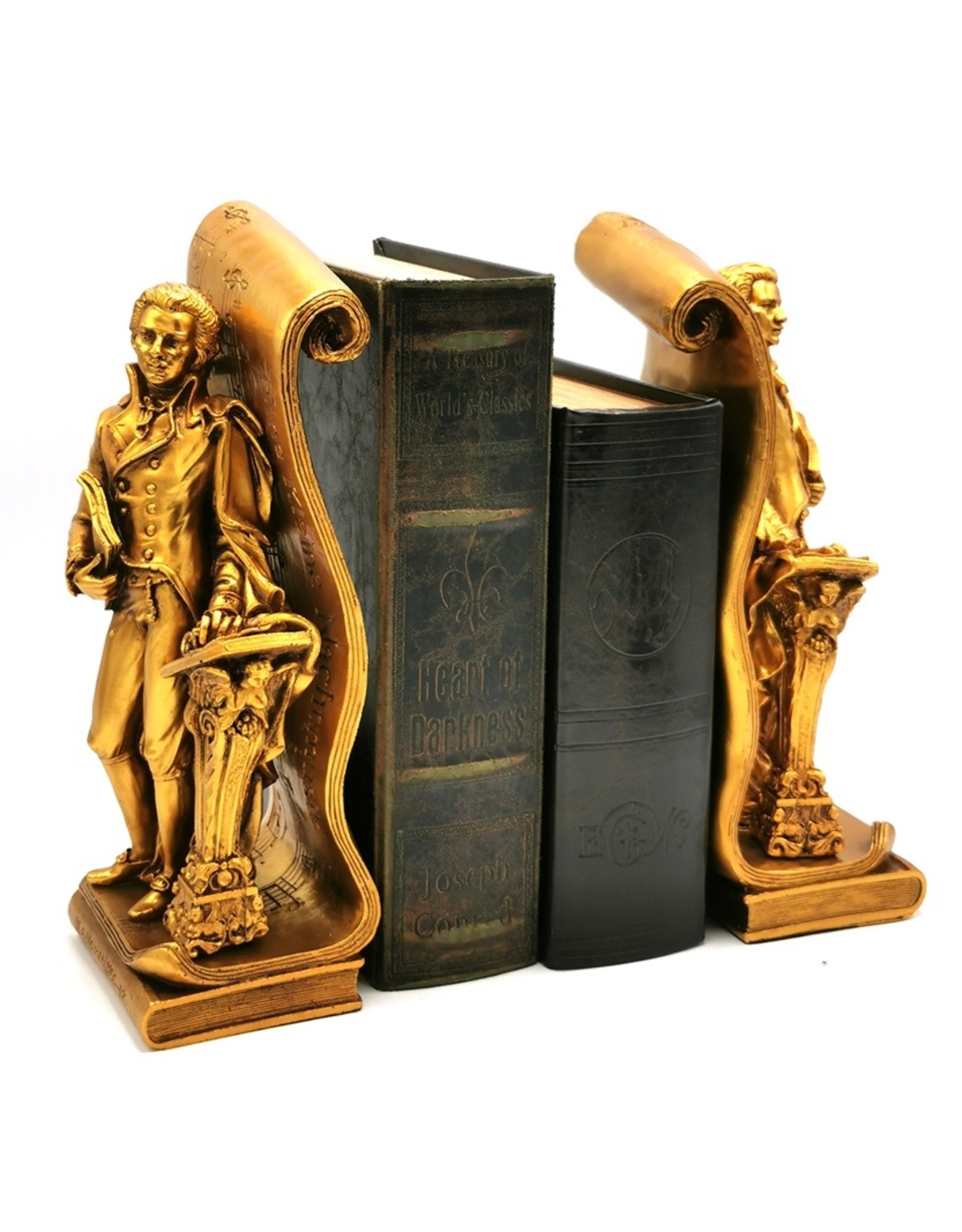 Barok Giftware & Lifestyle - Mozart Bookends Baroque style set of 2