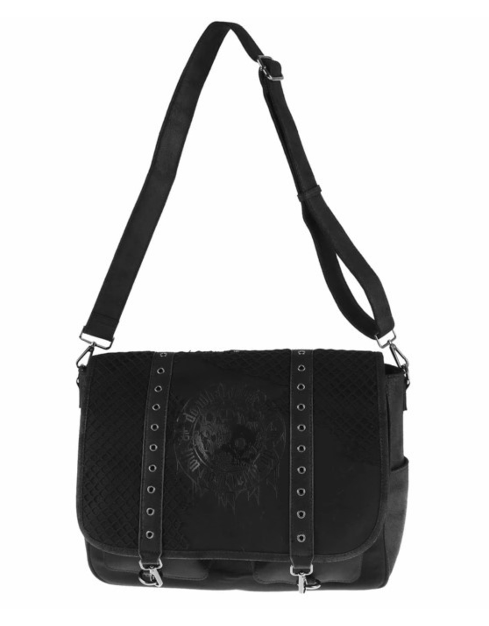 Killstar Gothic Bags Steampunk Bags - Killstar Allegiance Patch Messenger Bag