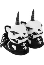 Killstar Killstar bags and accessories - Killstar KREEPTURES Slippers Bone Myth