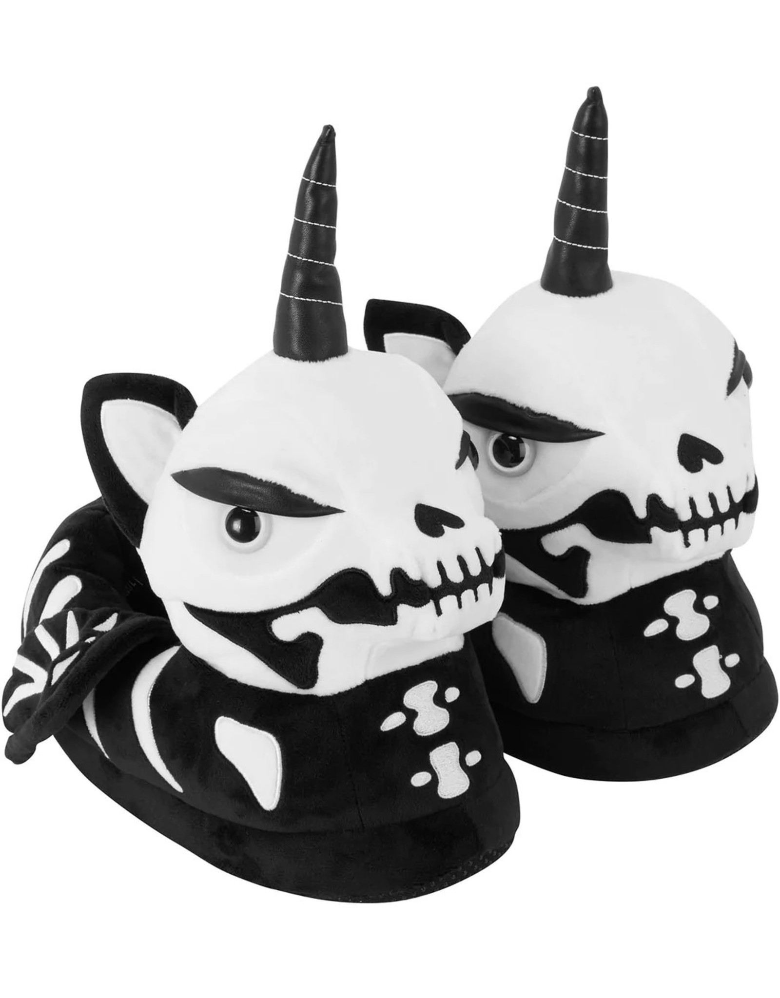 Killstar Killstar tassen en accessoires - Killstar KREEPTURES Pantoffels Bone Myth