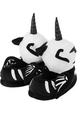 Killstar Killstar bags and accessories - Killstar KREEPTURES Slippers Bone Myth