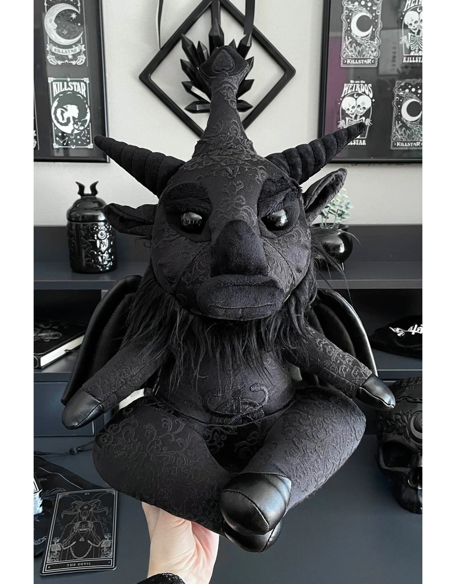 Killstar Killstar bags and accessories - Killstar Dark Lord VICTORIANA Plush Toy