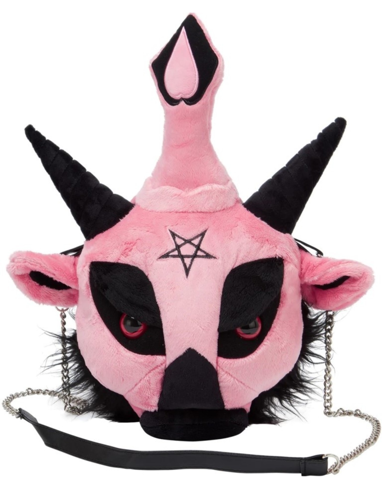 Killstar Gothic Steampunk - Killstar Dark Lord pluche handtas (bubblegum)