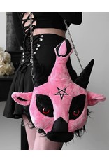 Killstar Gothic Steampunk - Killstar Dark Lord plush handbag (bubblegum)