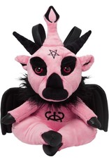 Killstar Killstar bags and accessories - Killstar Dark Lord plush backpack  (bubblegum)