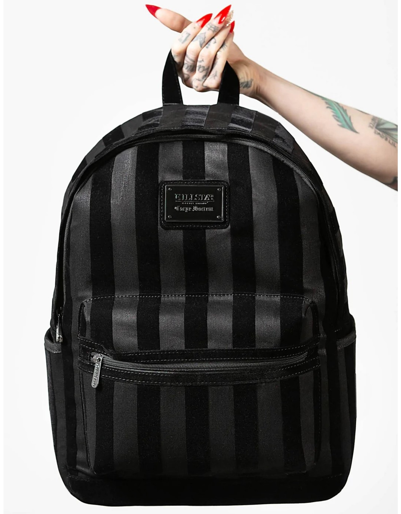 Killstar Killstar bags and accessiries - Killstar Earn Your Stripes Backpack
