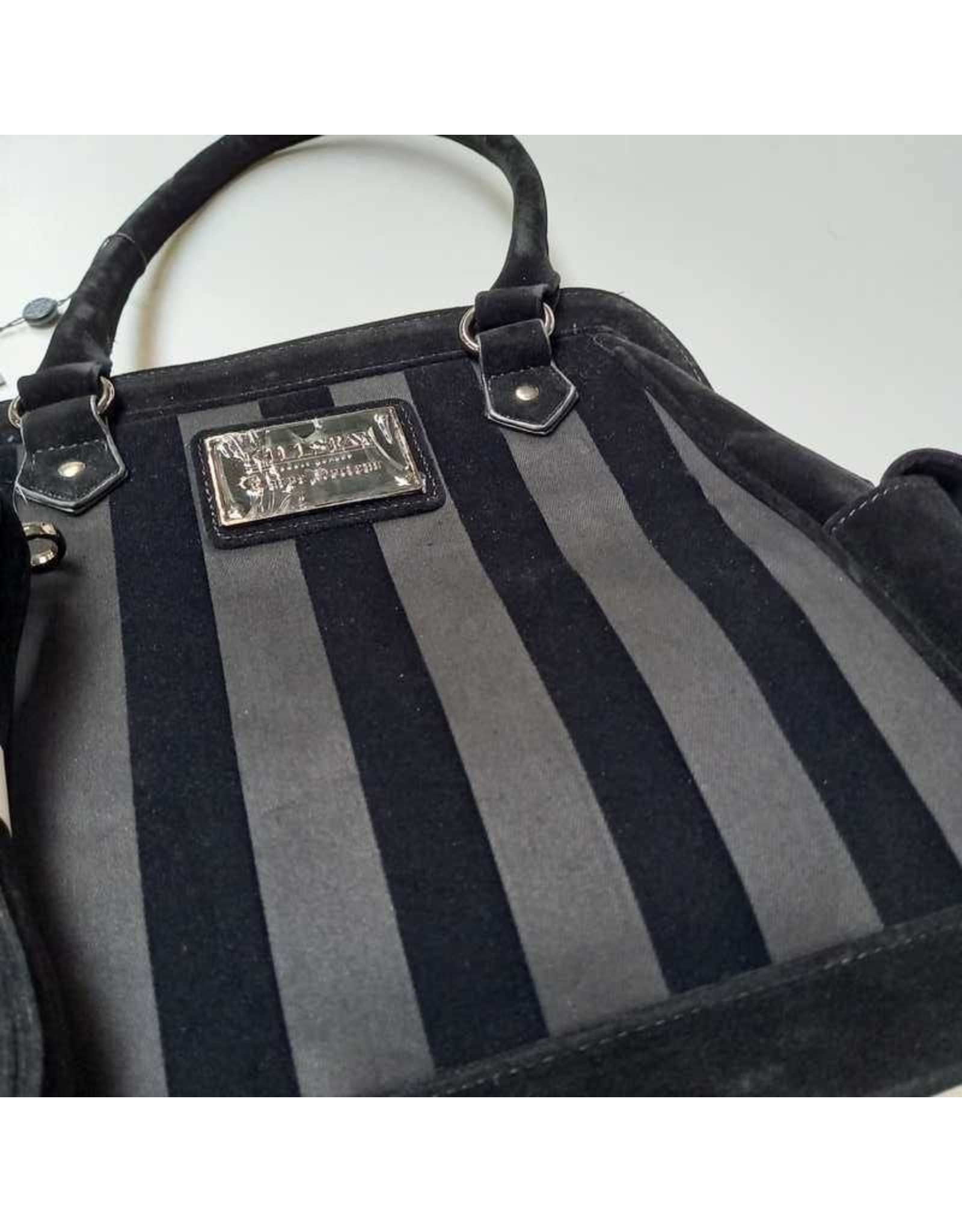 Killstar Killstar bags and accessories - Killstar Earn Your Stripes Handbag