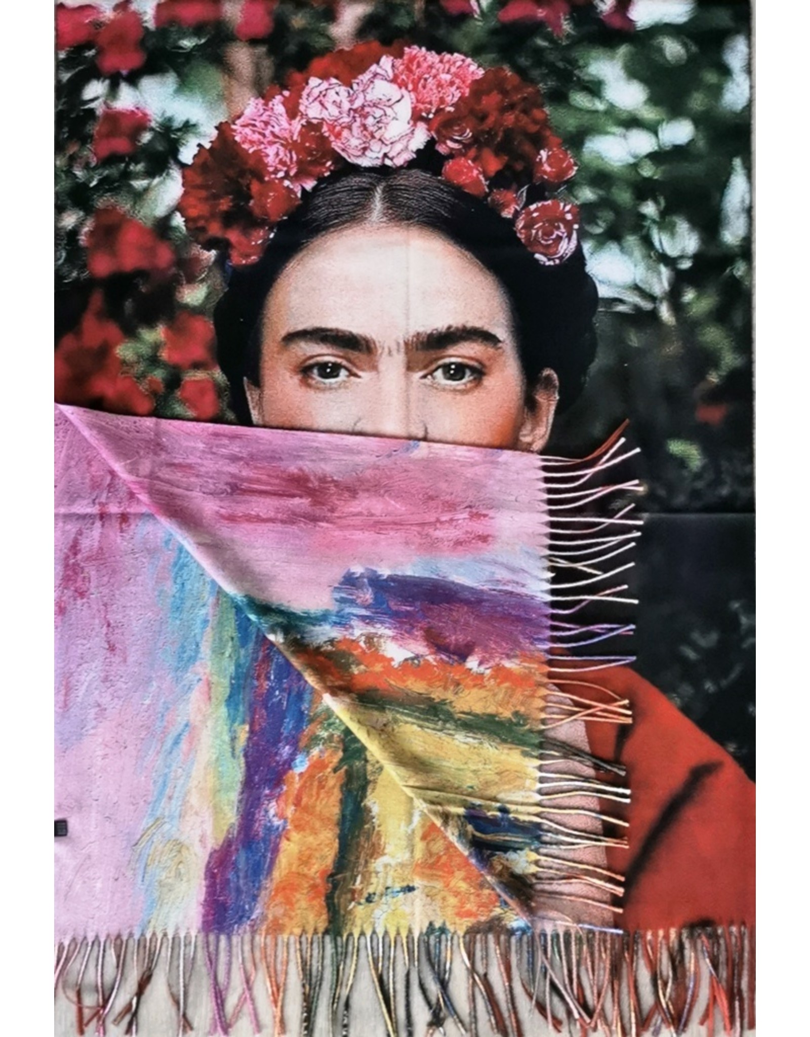 Trukado Miscellaneous - Frida Kahlo Sjaal-Omslagdoek dubbelzijdig 180x70cm