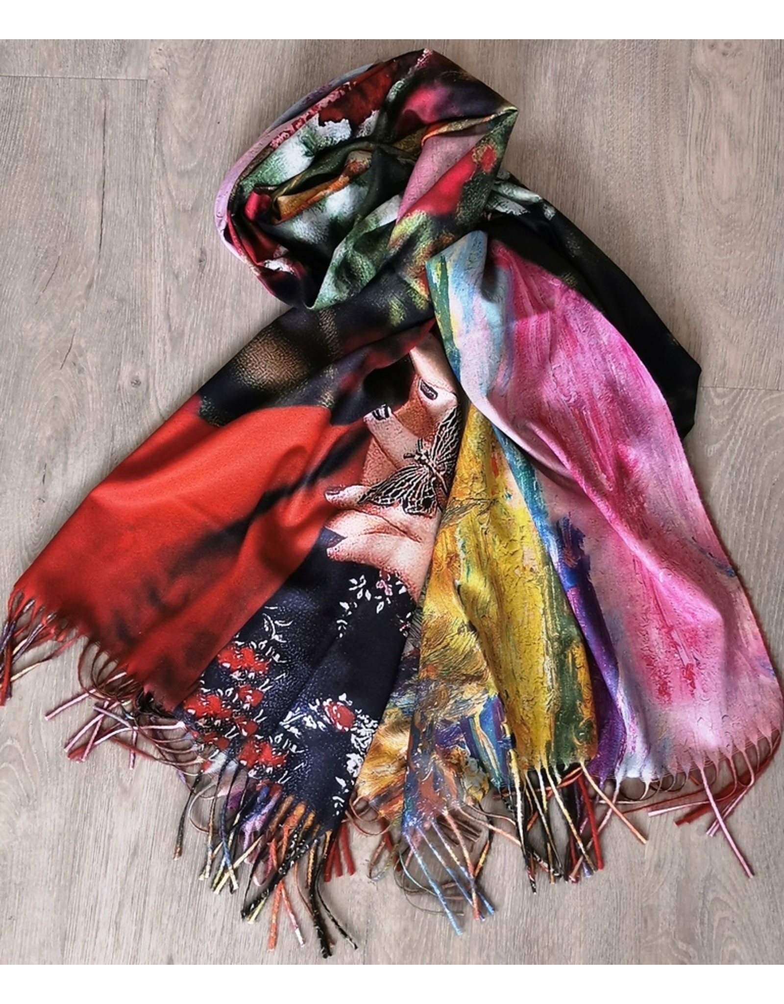 Trukado Miscellaneous - Frida Kahlo  Shawl-Wraparound double-sided 180x70cm