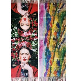 Trukado Frida Kahlo  Shawl-Wraparound double-sided 180x70cm