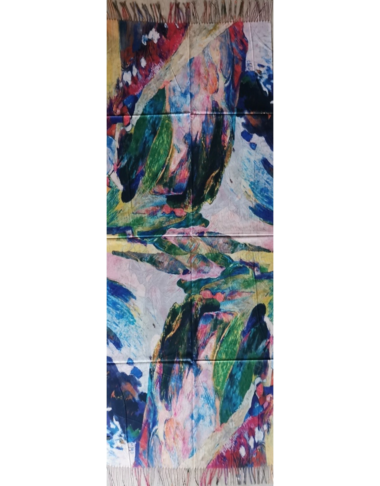 Miscellaneous - Frida Kahlo Shawl-Wraparound  Pastel Roses double sided