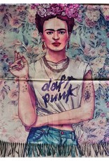 Miscellaneous -   Frida Kahlo Daft Punk Shawl double sided