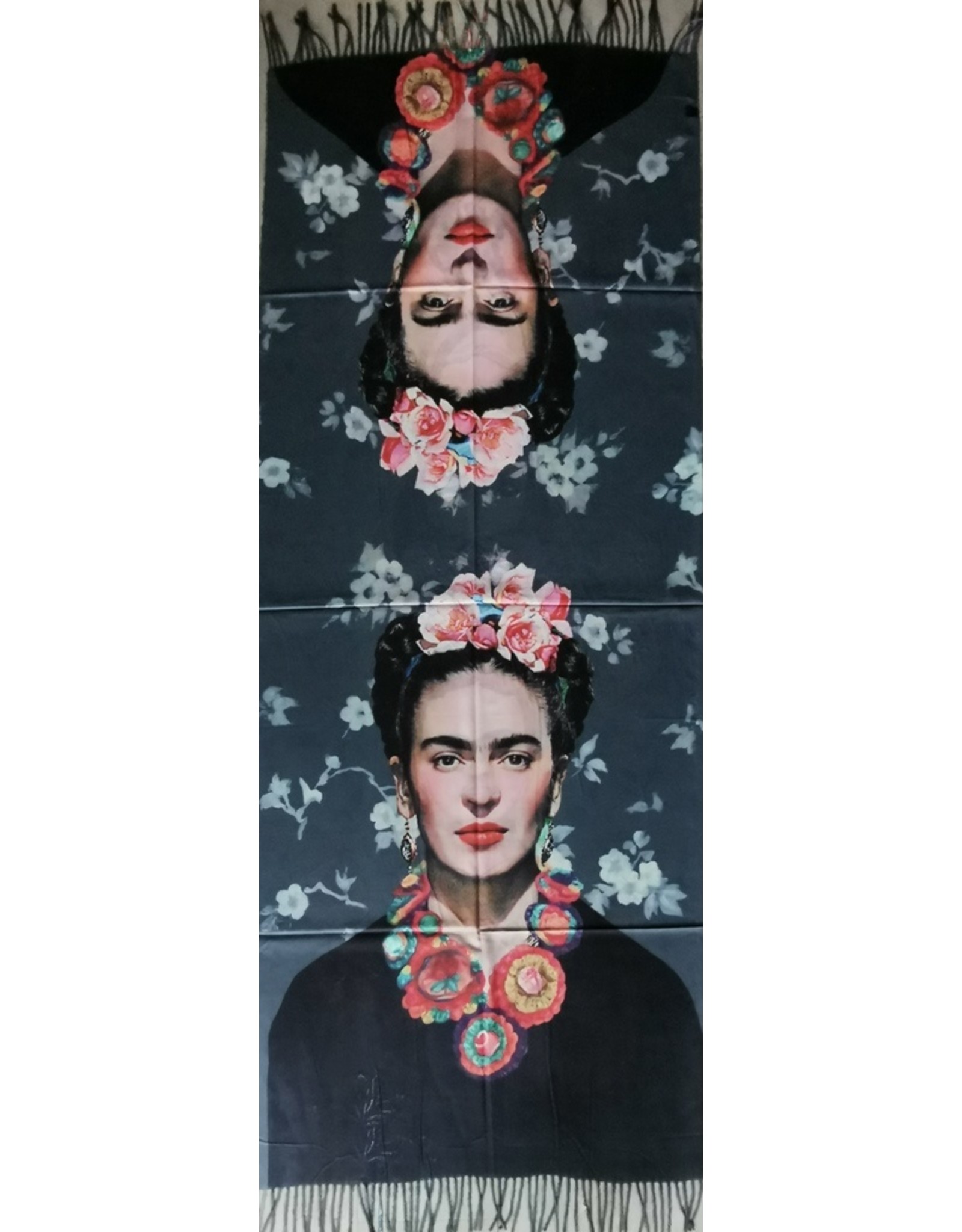 Miscellaneous -   Frida Kahlo Daft Punk Shawl double sided