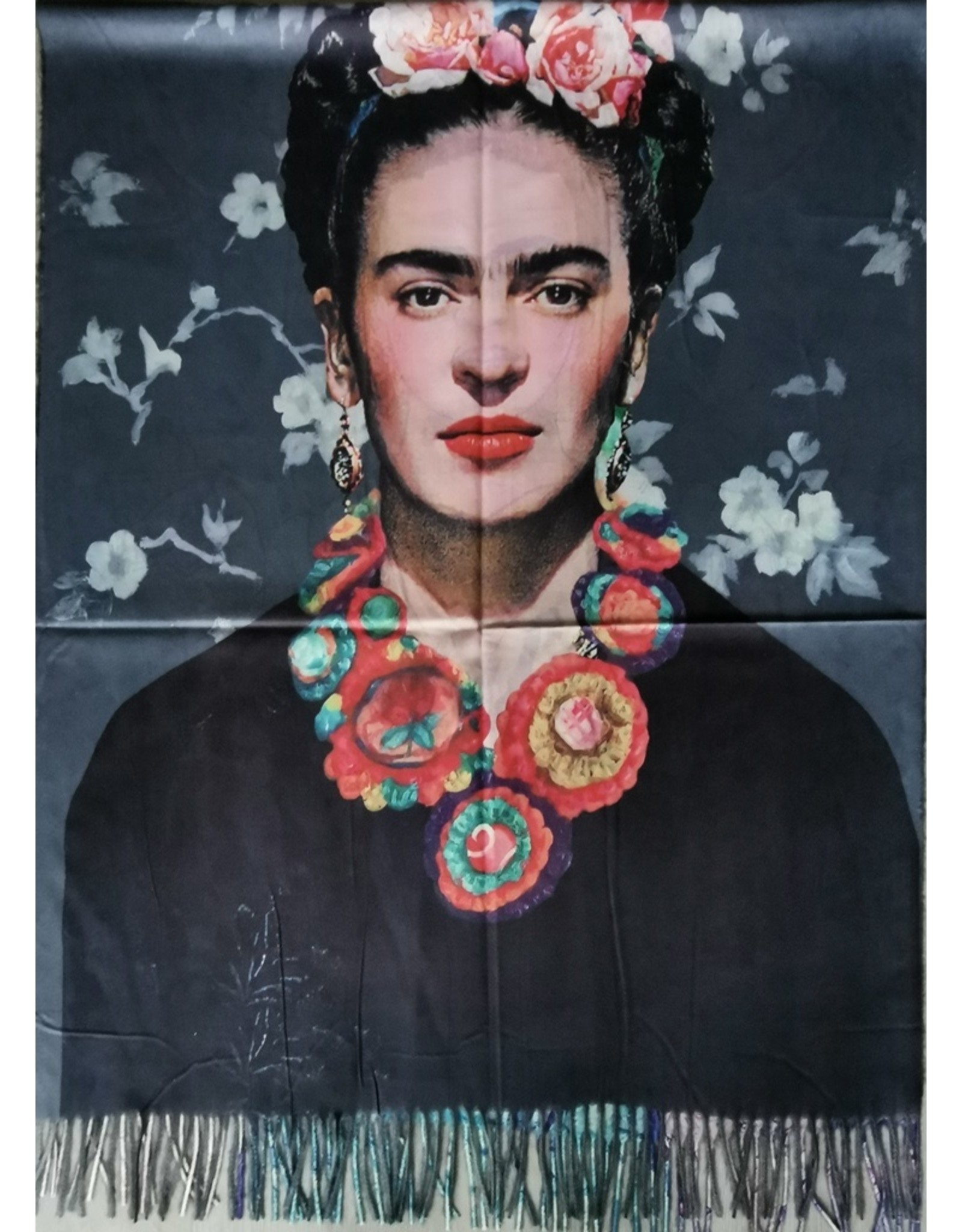 Miscellaneous -   Frida Kahlo Daft Punk Shawl double sided