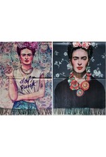 Miscellaneous -   Frida Kahlo Daft Punk Sjaal dubbelzijdig