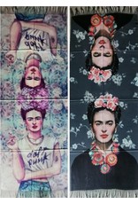 Miscellaneous -   Frida Kahlo Daft Punk Shawl double sided