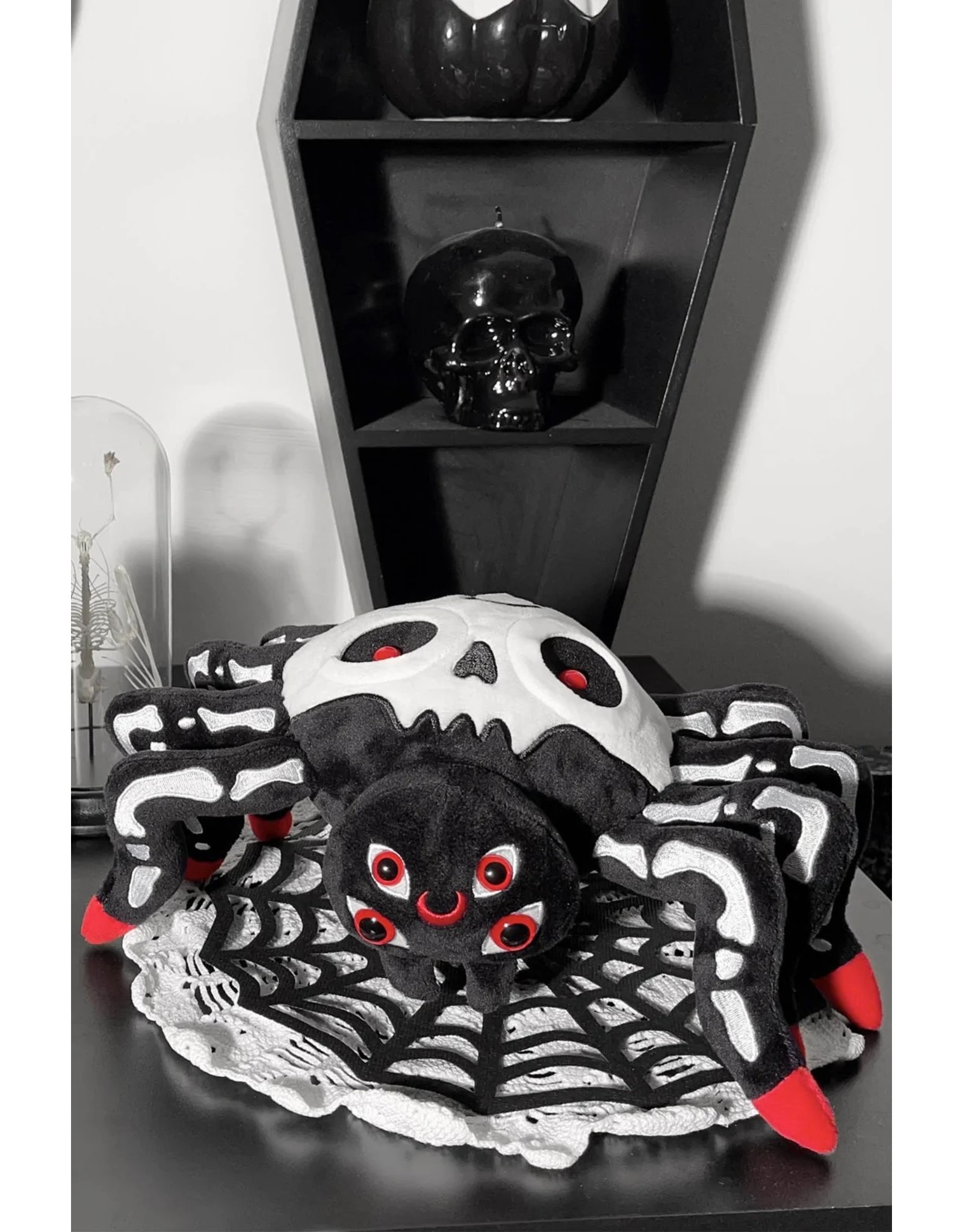 Killstar Killstar bags and accessories - Killstar LATRODECTUS Plush Toy Limited Edition