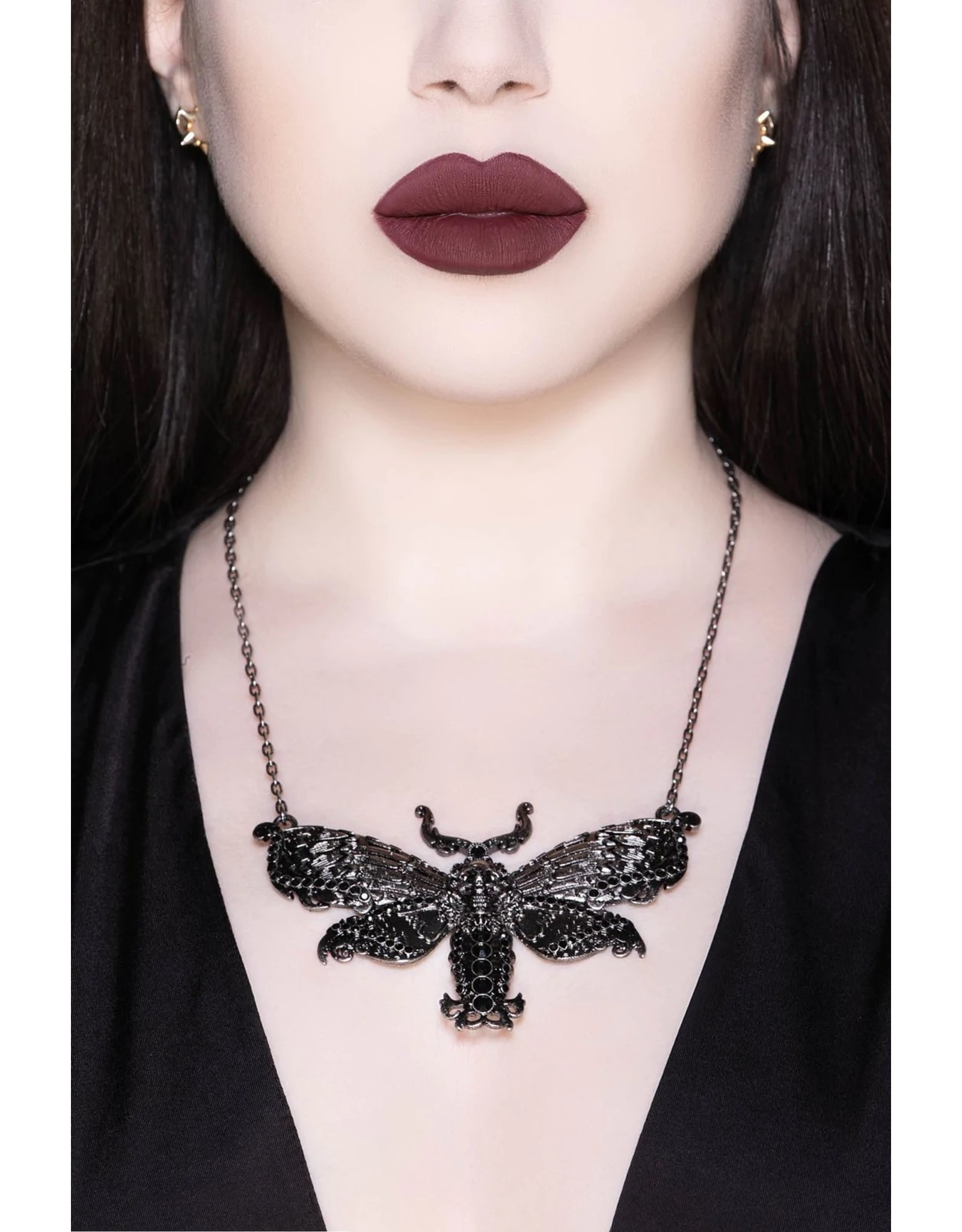 Killstar  Jewelry - Killstar Tinea Morte Moth necklace