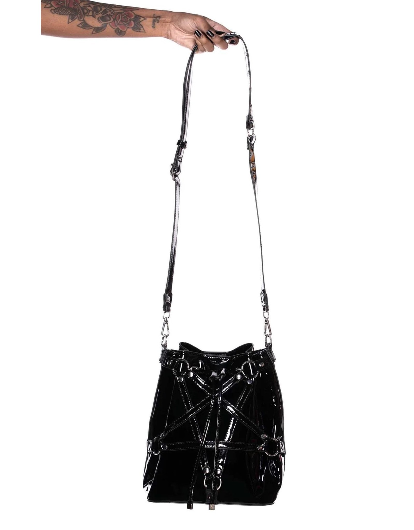 Killstar Killstar tassen en accessoires - Killstar Aloha from Hell Handtas