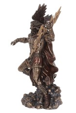 Veronese Design Giftware Beelden Collectables  - Zeus gebronsd beeld 23cm