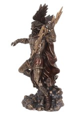 Veronese Design Giftware Figurines Collectables - Zeus bronzed figurine 23cm