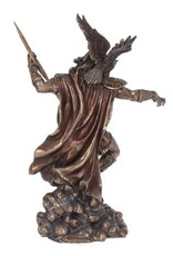 Veronese Design Giftware Beelden Collectables  - Zeus gebronsd beeld 23cm