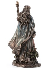 Veronese Design Giftware & Lifestyle - Eir Scandinavian Goddess of Medicine Bronzed statue